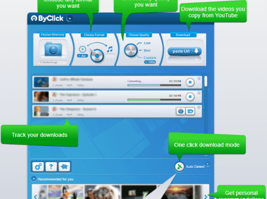 By Click Downloader