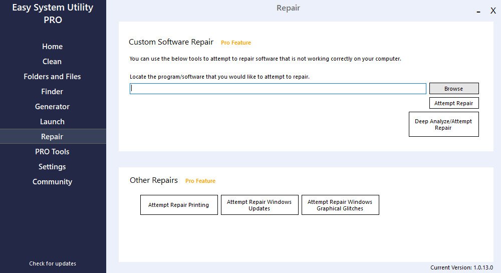 Easy System Utility