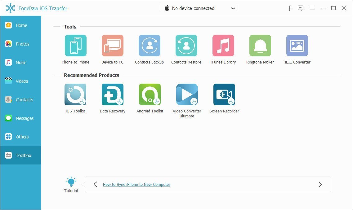 FonePaw iOS Transfer