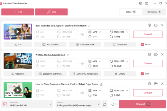 Icecream Video Converter