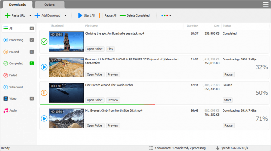 Tomabo MP4 Downloader