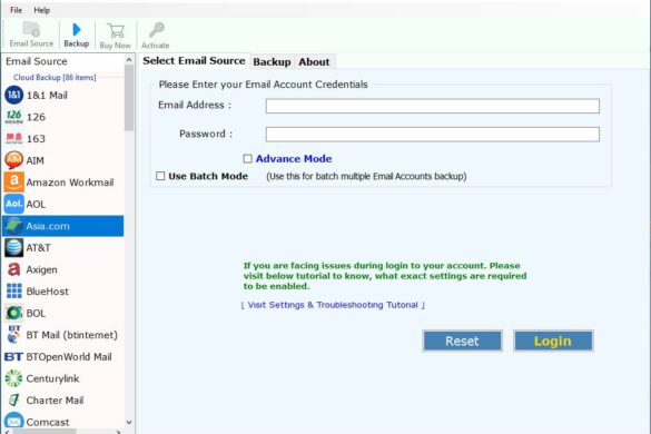 Email Backup Wizard