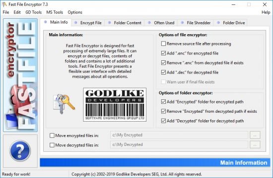 Fast File Encryptor