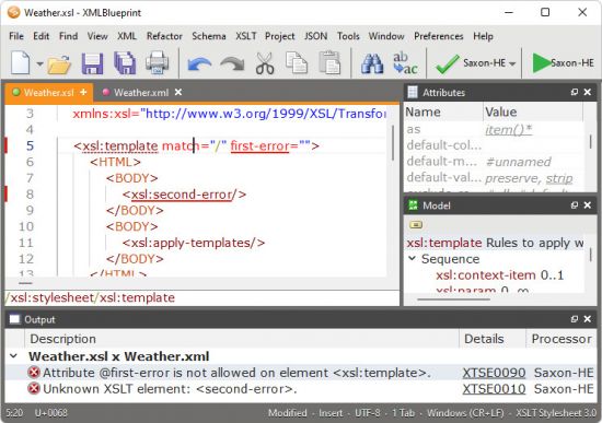 XML Blueprint