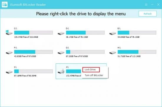 iSumsoft BitLocker Reader