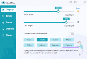 CareUEyes Pro 2.7 Multilingual 1