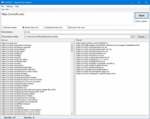 VovSoft Website File Collector 1.8 1
