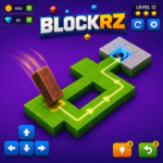 Block Flip: Roll to the Hole