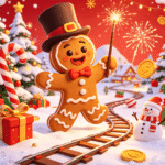 Gingerbread Snow Path
